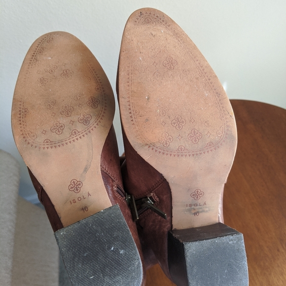 Vintage Brown Leather Boots - Picture 4 of 4